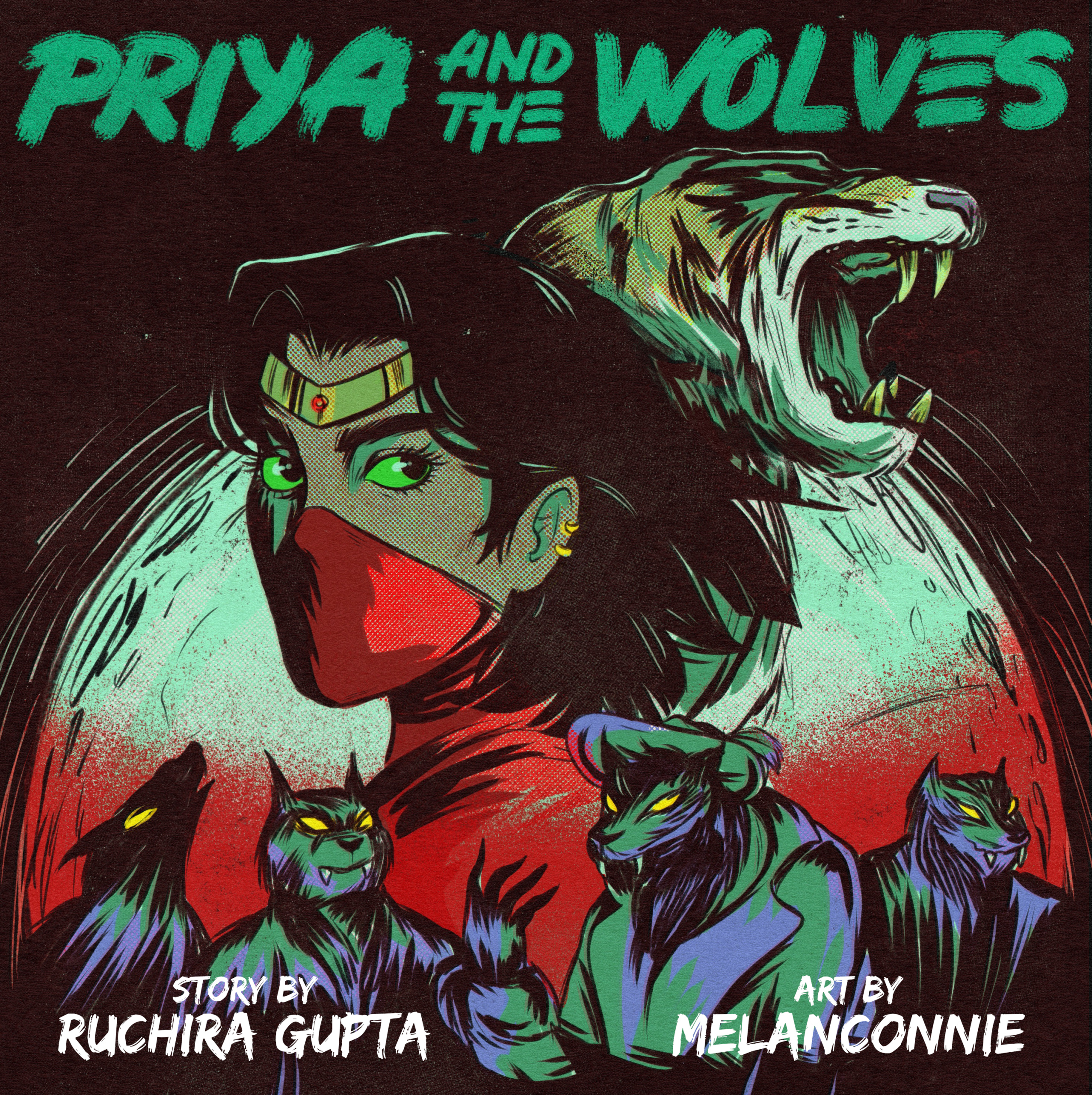 Priya and the wolves cover image